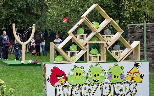 Аттракцион "Angry Birds"