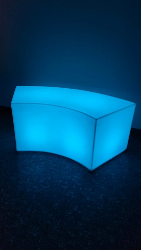 LED скамейка
