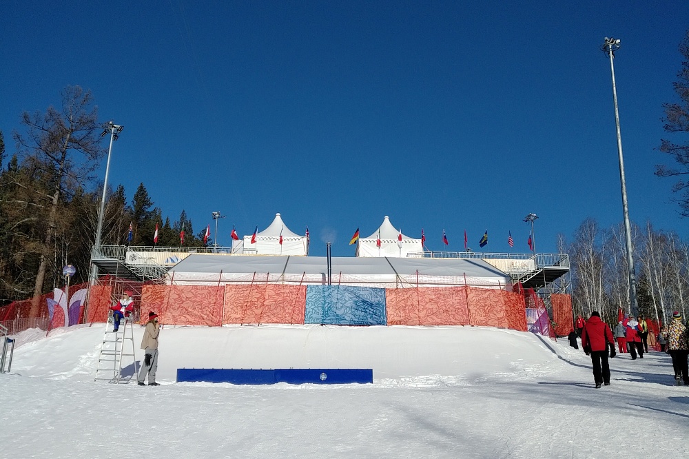 Этап куба Мира по фристайлу FIS в дисциплине Ски-кросс 2018г.