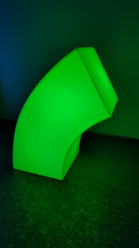 LED скамейка