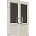 Входная алюминиевая дверь 2,1х1,8м для установки в шатры